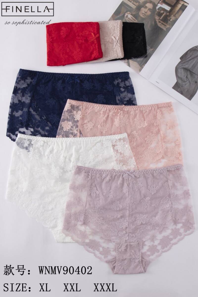 Majtki damskie Roz XL-3XL, Mix kolor Paczka 24 szt